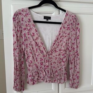 Majorelle floral top worn only 1 time like new